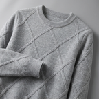 Cable-Knit Cashmere Crewneck Sweater