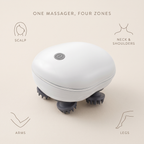 Asetics Halo Waterproof Scalp Massager