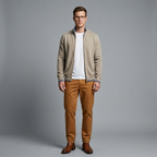 Premium Cashmere Zip Jacket