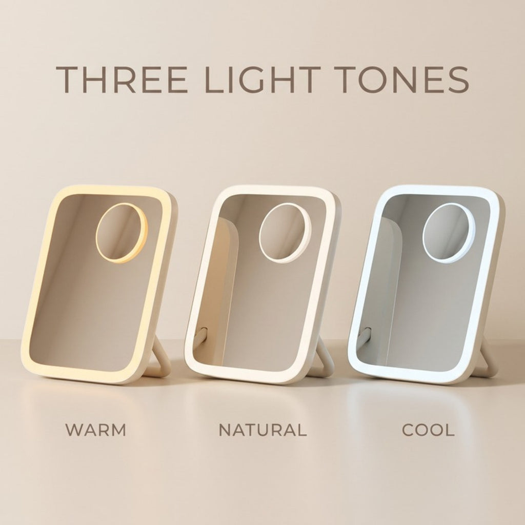 Lumi Lighted Vanity Mirror light tones