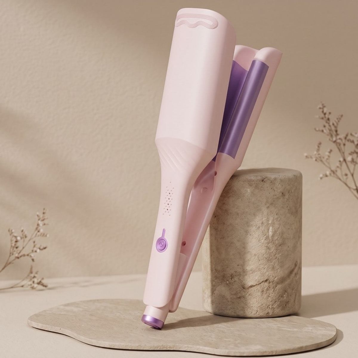 Wave Triple Barrel Hair Waver in Pink