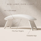 Polish Mini UV LED Nail Lamp - leds
