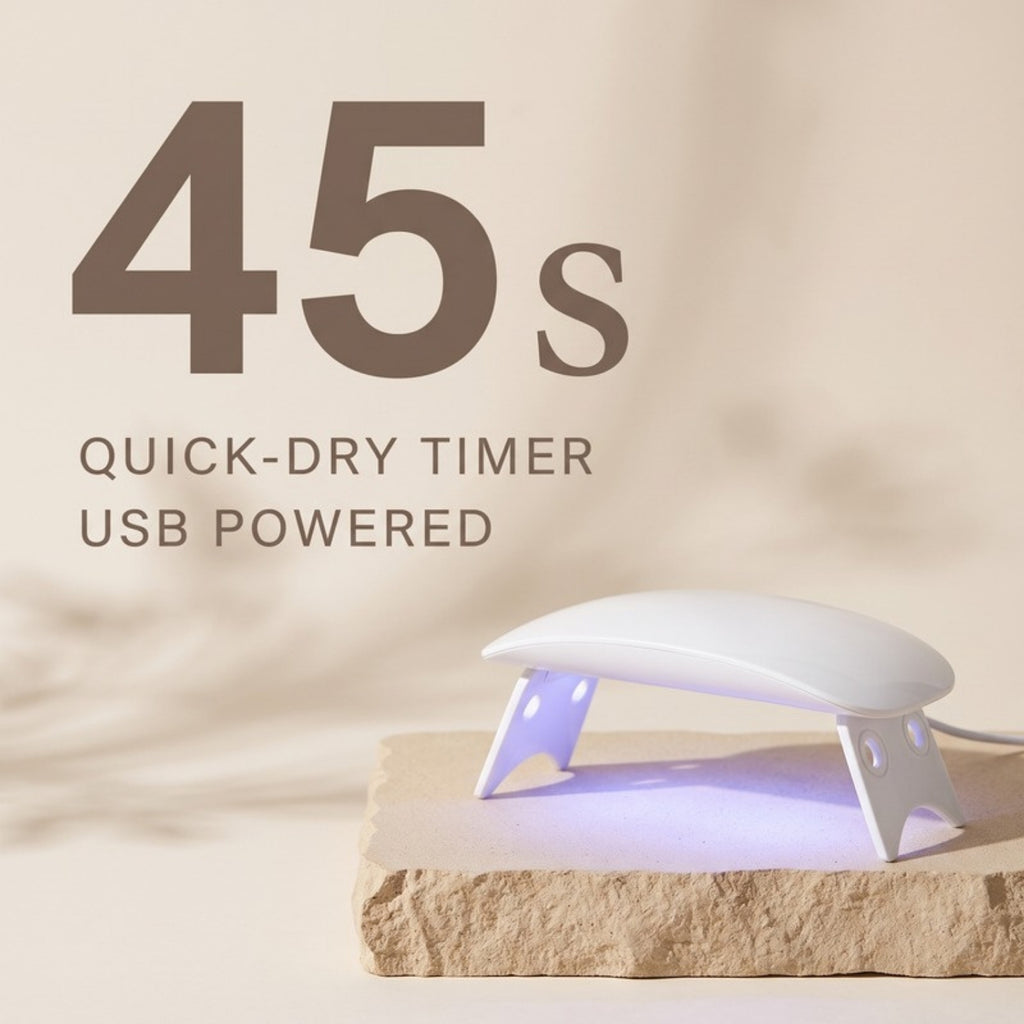 Polish Mini UV LED Nail Lamp - timer