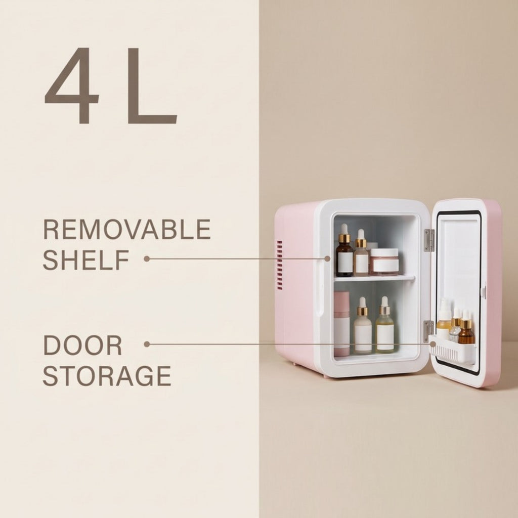 Chill Mini Skincare Fridge - inside