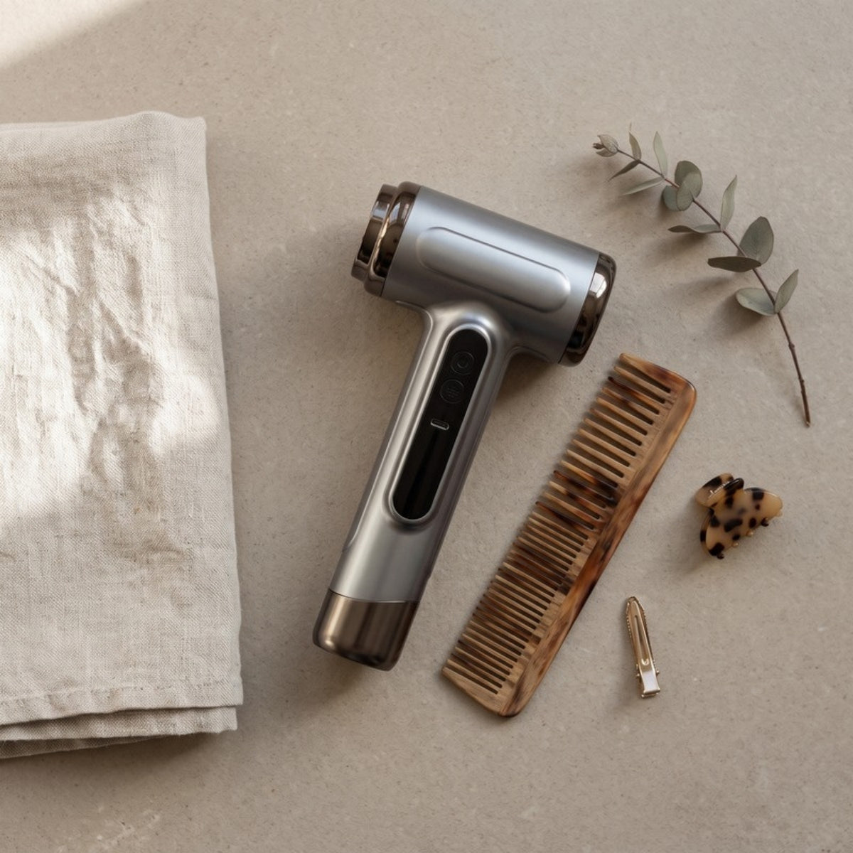 Breeze Cordless Hair Dryer flat lay