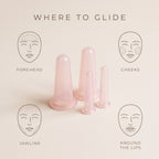 Sculpt Facial Cupping Set - zones