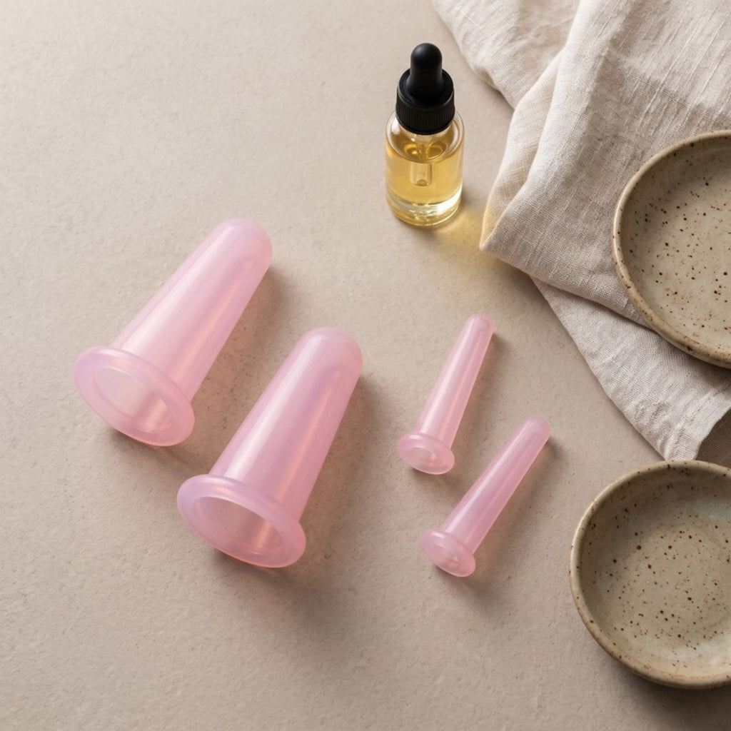 Sculpt Facial Cupping Set flat lay