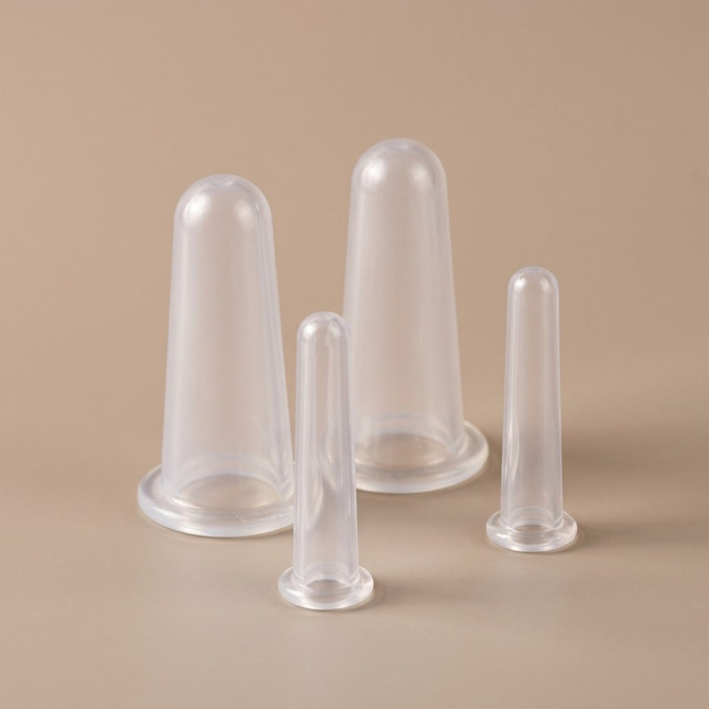 Sculpt Facial Cupping Set in Clear