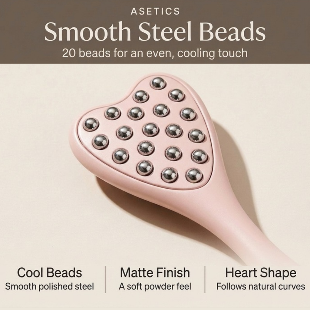 Asetics Cherie Heart Contour Massager
