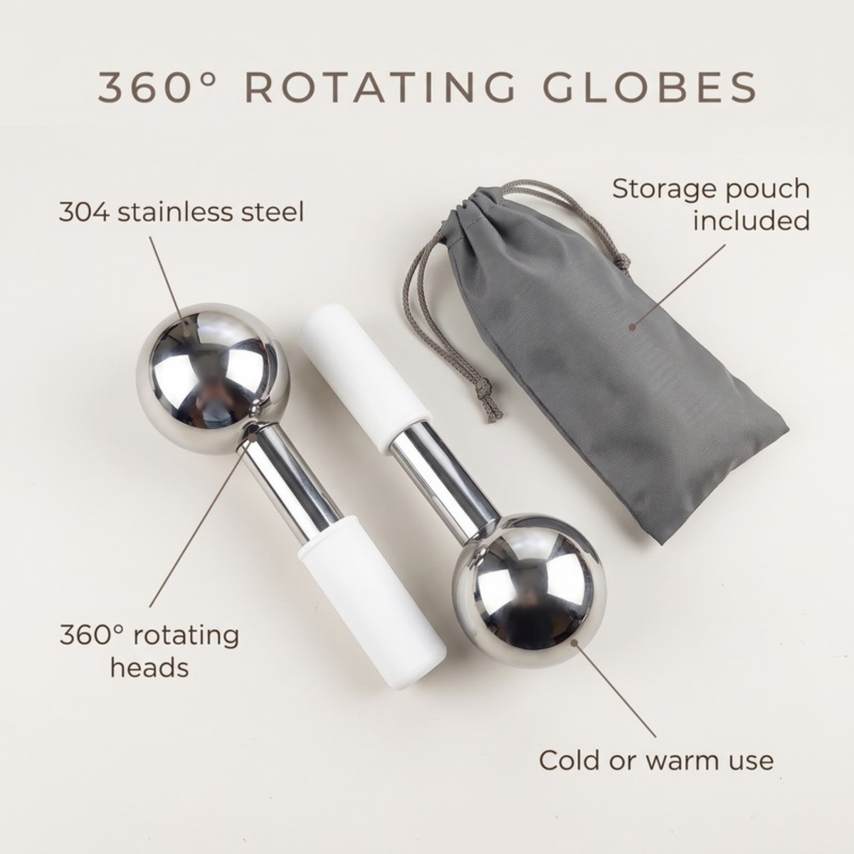 Asetics Chill Steel Ice Globes