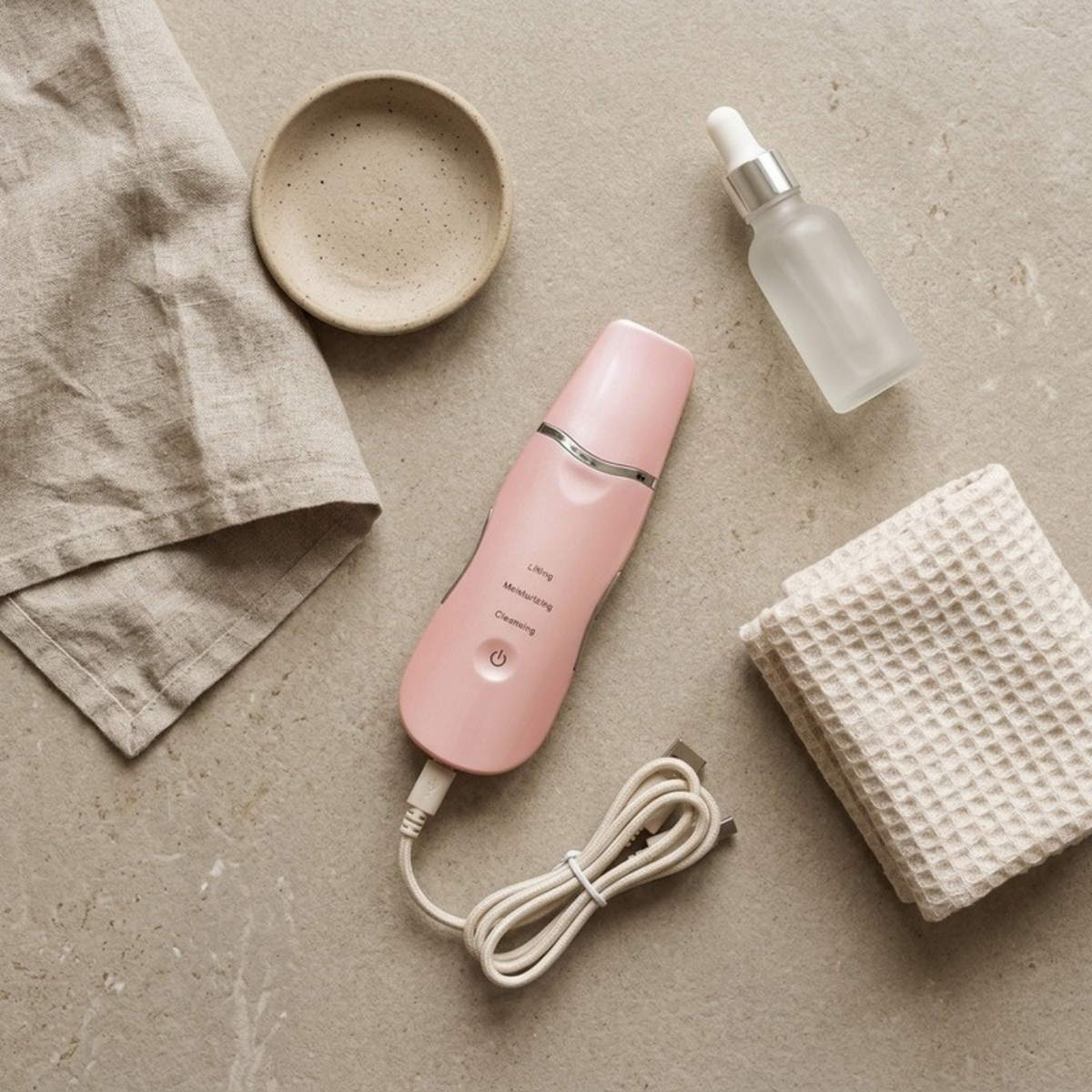Asetics Clear Ultrasonic Skin Spatula