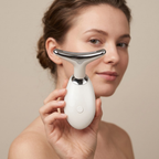 Asetics Contour EMS Face & Neck Massager - White