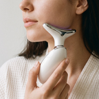Asetics Contour EMS Face & Neck Massager - White
