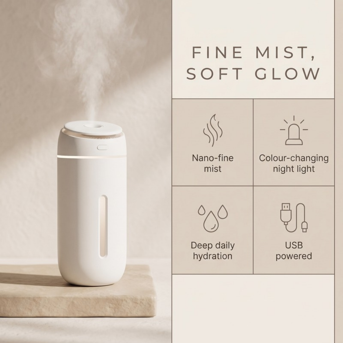 Asetics Dew Mini Facial Humidifier