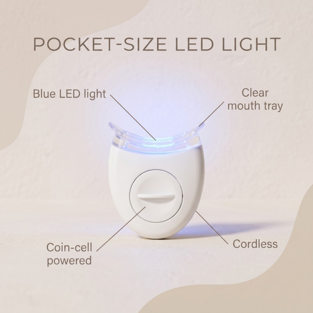 Asetics Gleam LED Teeth Whitening Kit