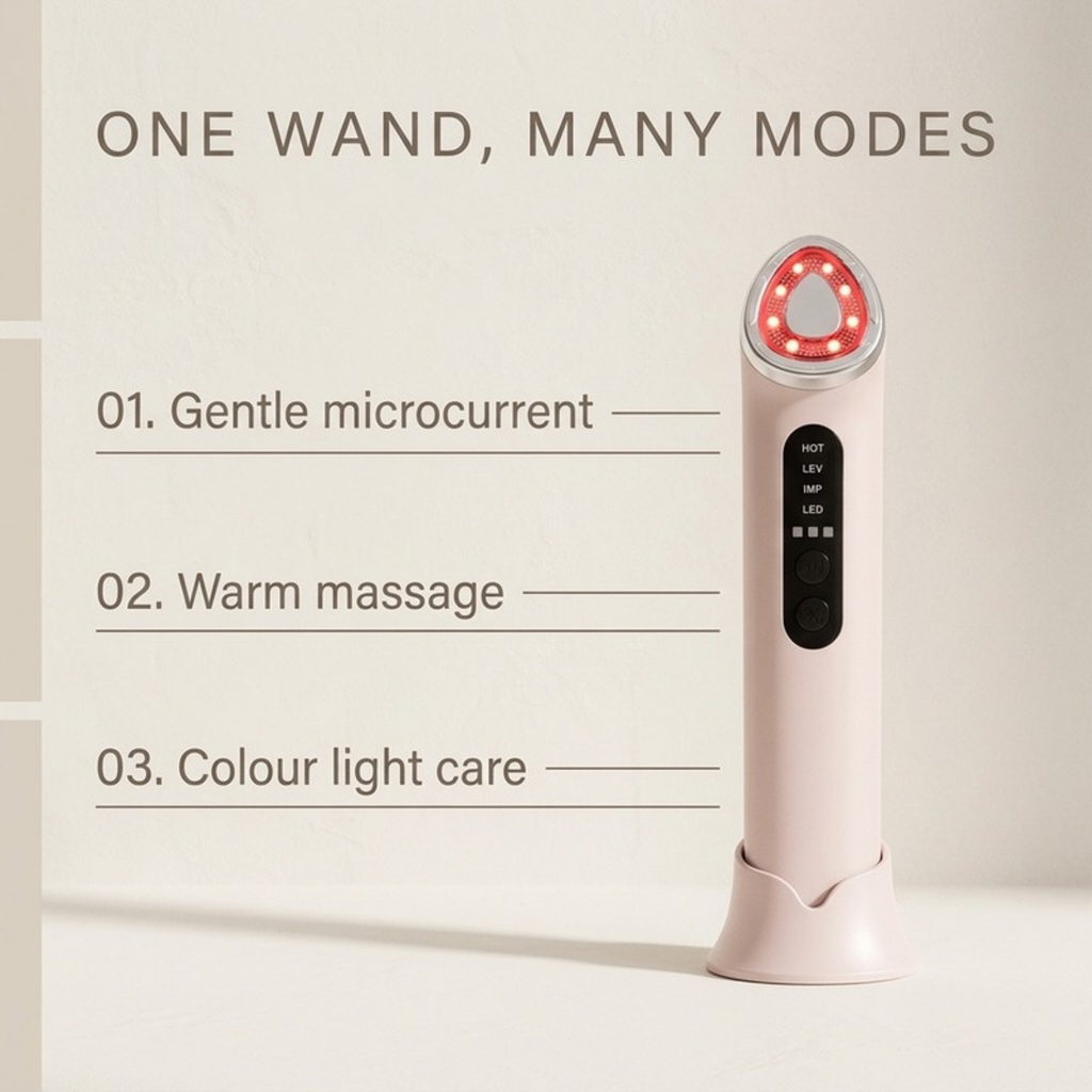 Asetics Glow LED Light Facial Wand