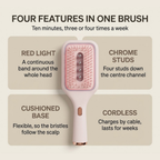 Asetics Halo Red Light Scalp Brush
