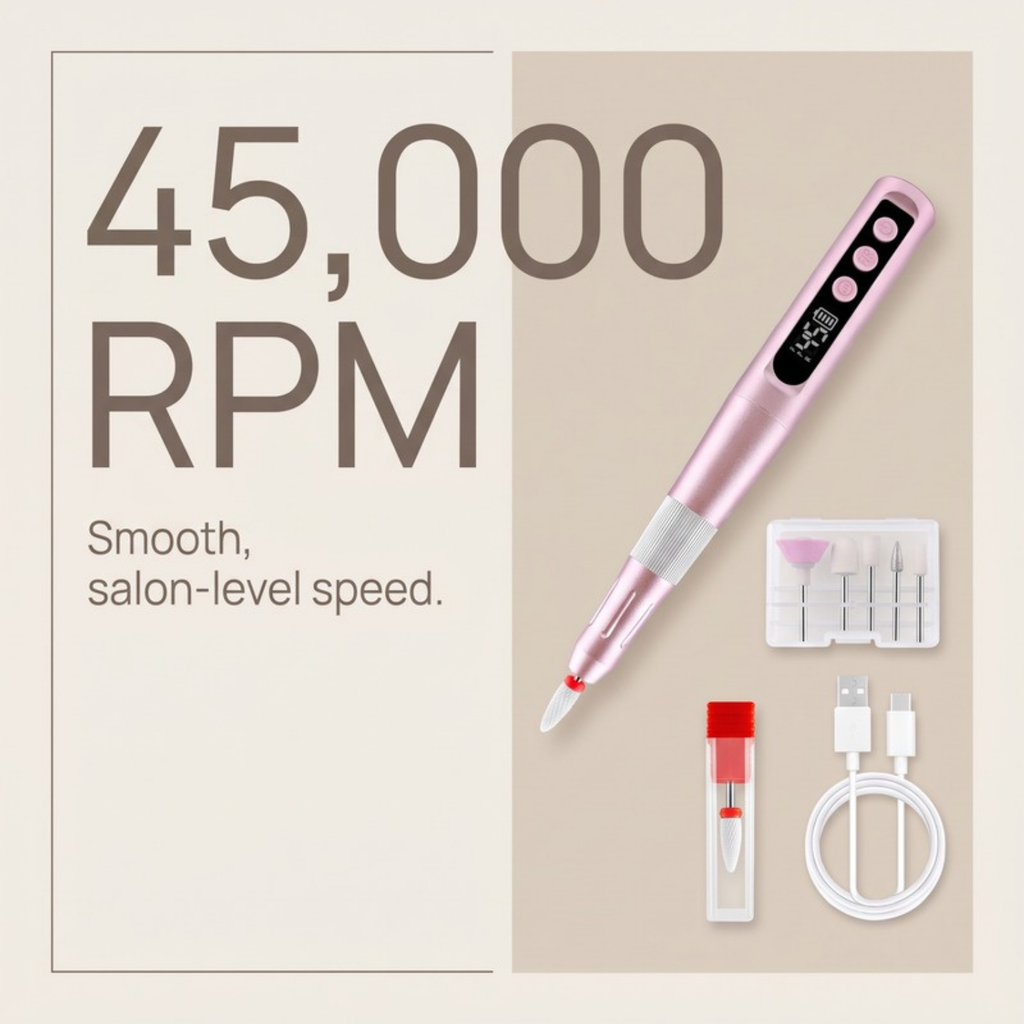 Asetics Polish Cordless Nail Drill Pen