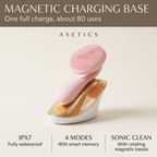 Asetics Pure Sonic Silicone Cleansing Brush