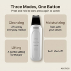 Asetics Pure Ultrasonic Skin Scrubber