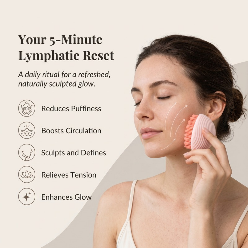 Asetics Sculpt Lymphatic Face Brush