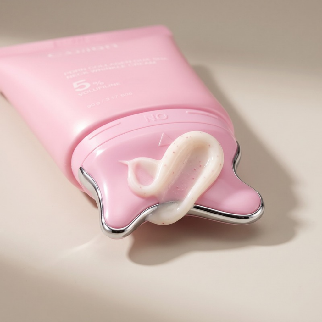 Asetics Silk Collagen Gua Sha Neck Cream