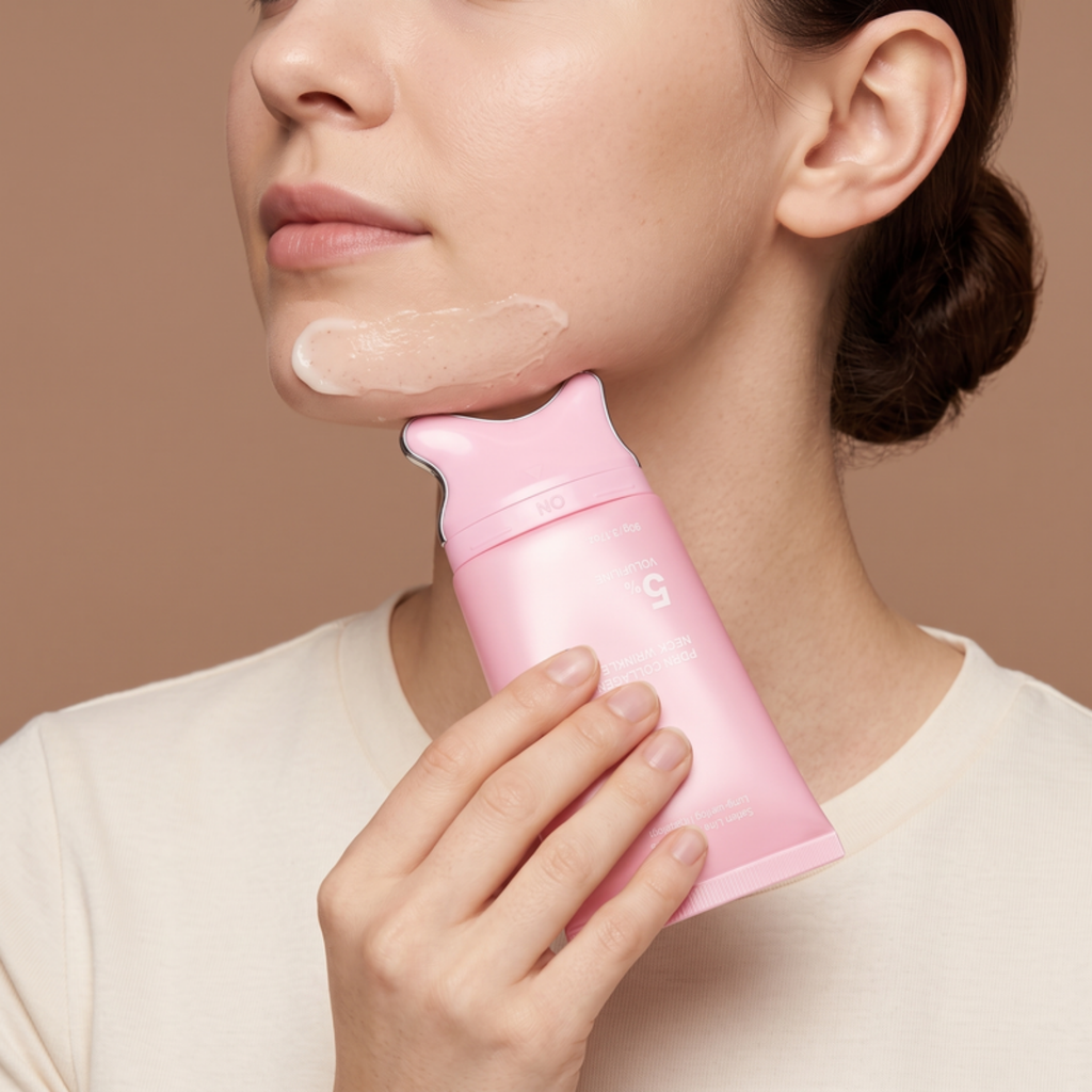 Asetics Silk Collagen Gua Sha Neck Cream