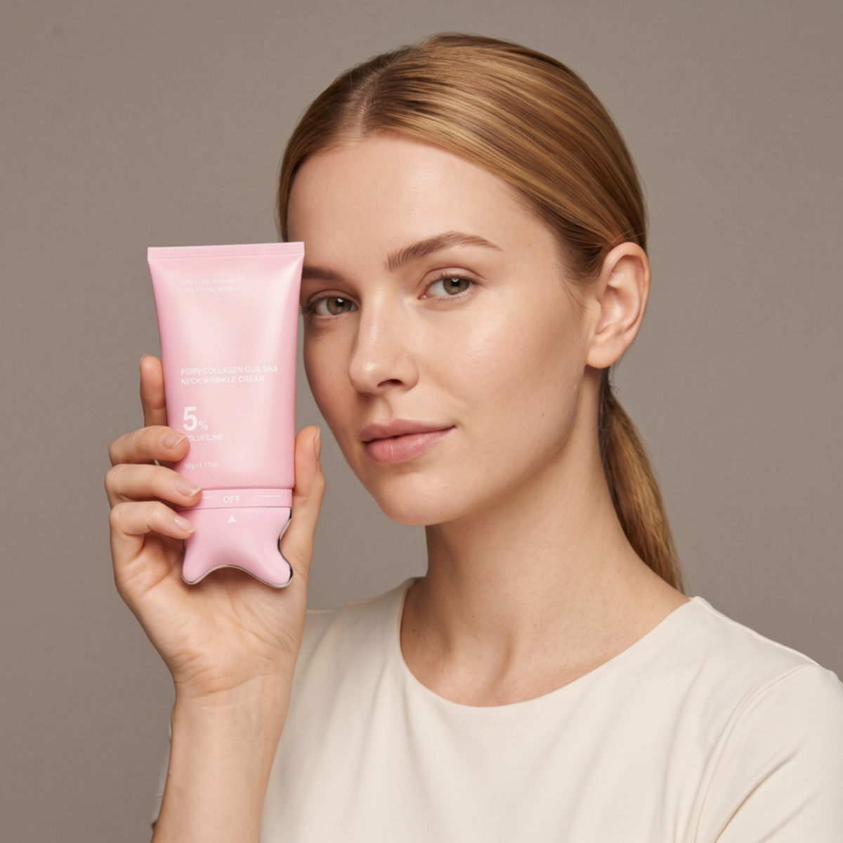 Asetics Silk Collagen Gua Sha Neck Cream