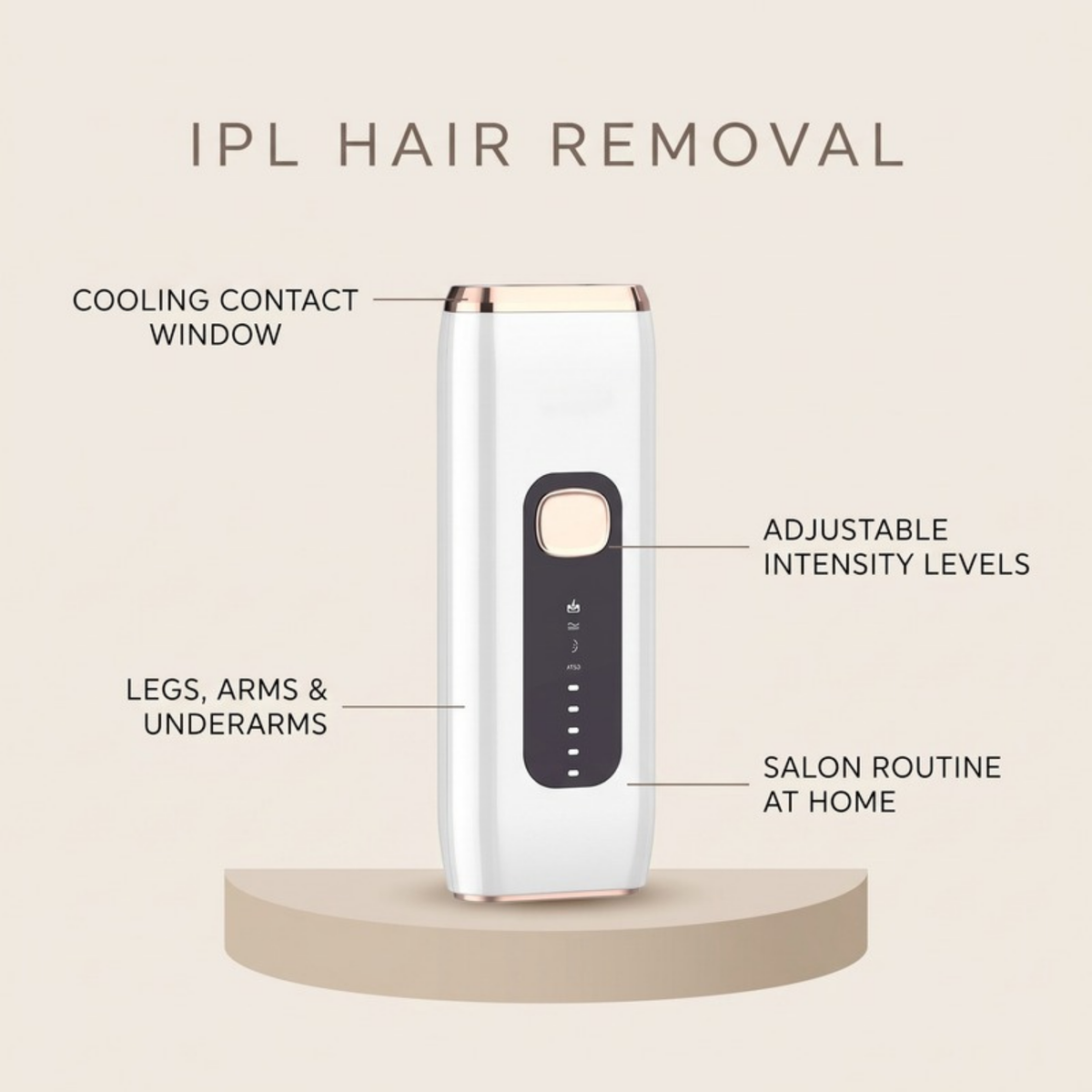 Asetics Silk IPL Hair Removal Handset